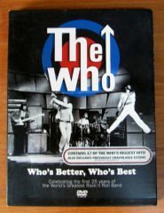 THE WHO - WHO'S BETTER WHO'S BEST - DVD 2.EL
