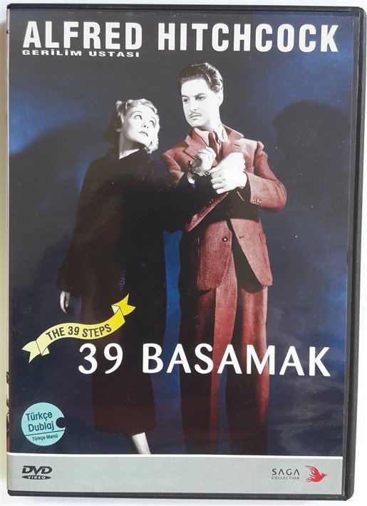 39 BASAMAK - THE 39 STEPS- ROBERT DONAT - ALFRED HITCHCOCK - DVD 2.EL