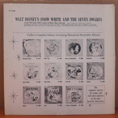 SNOW WHITE AND THE SEVEN DWARFS - WALT DISNEY - LP PLAK 2.EL