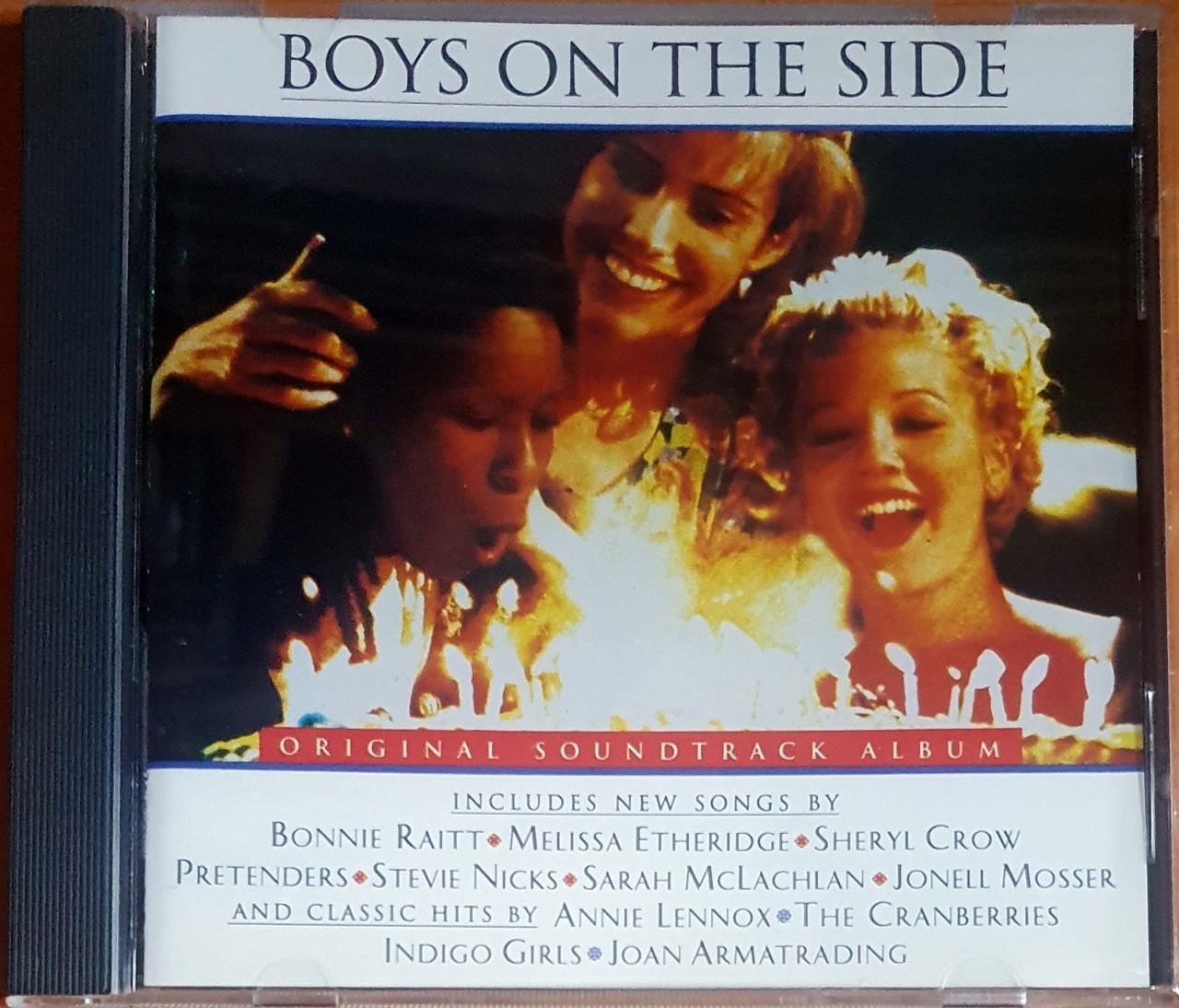BOYS ON THE SIDE SOUNDTRACK / BONNIE RAITT, MELISSA ETHERIDGE, SHERYL CROW, PRETENDERS, STEVIE NICKS, THE CRANBERRIES, INDIGO GIRL (1995) - CD 2.EL