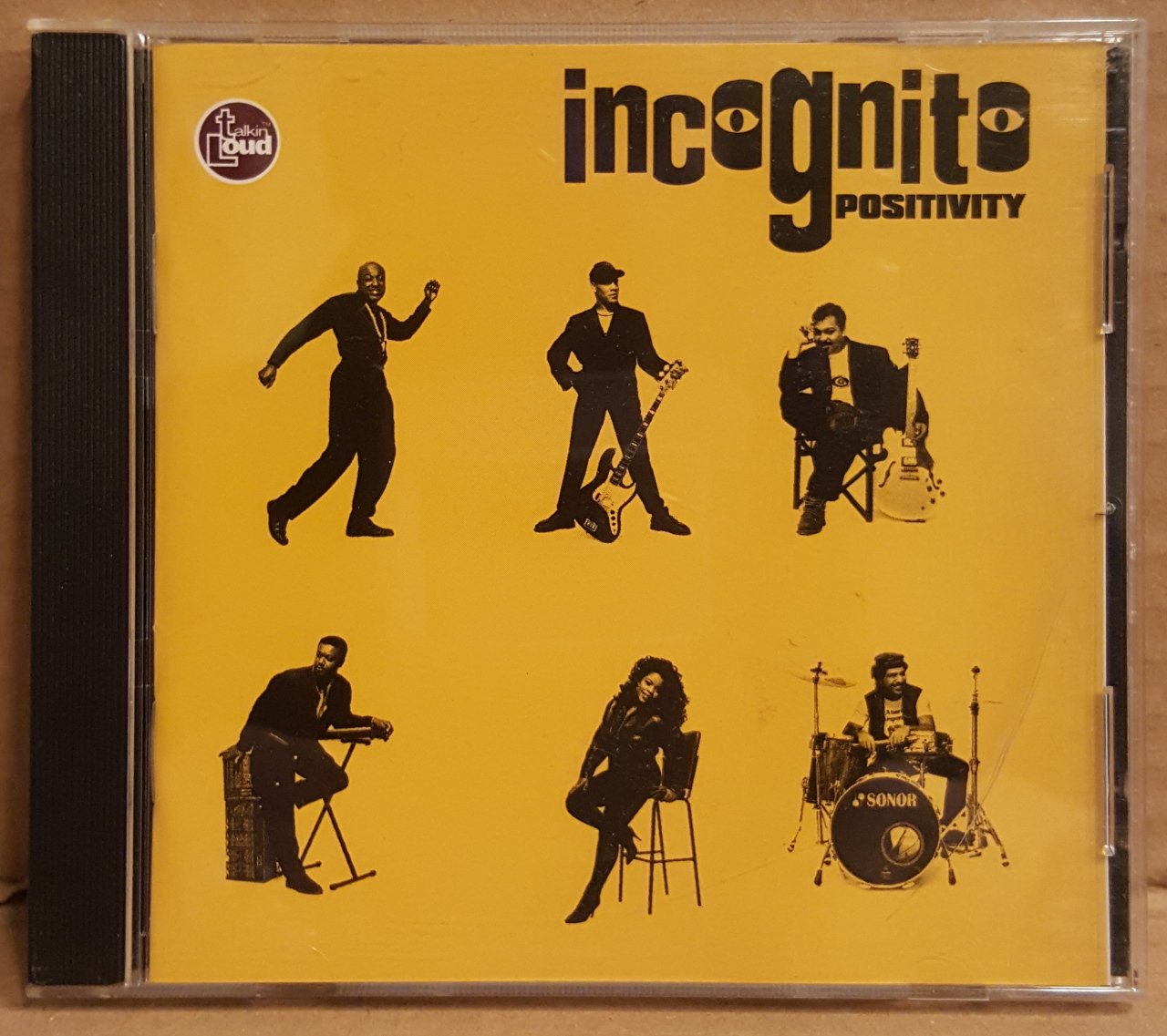 INCOGNITO - OSITIVITY (1993) - CD ACID JAZZ 2.EL