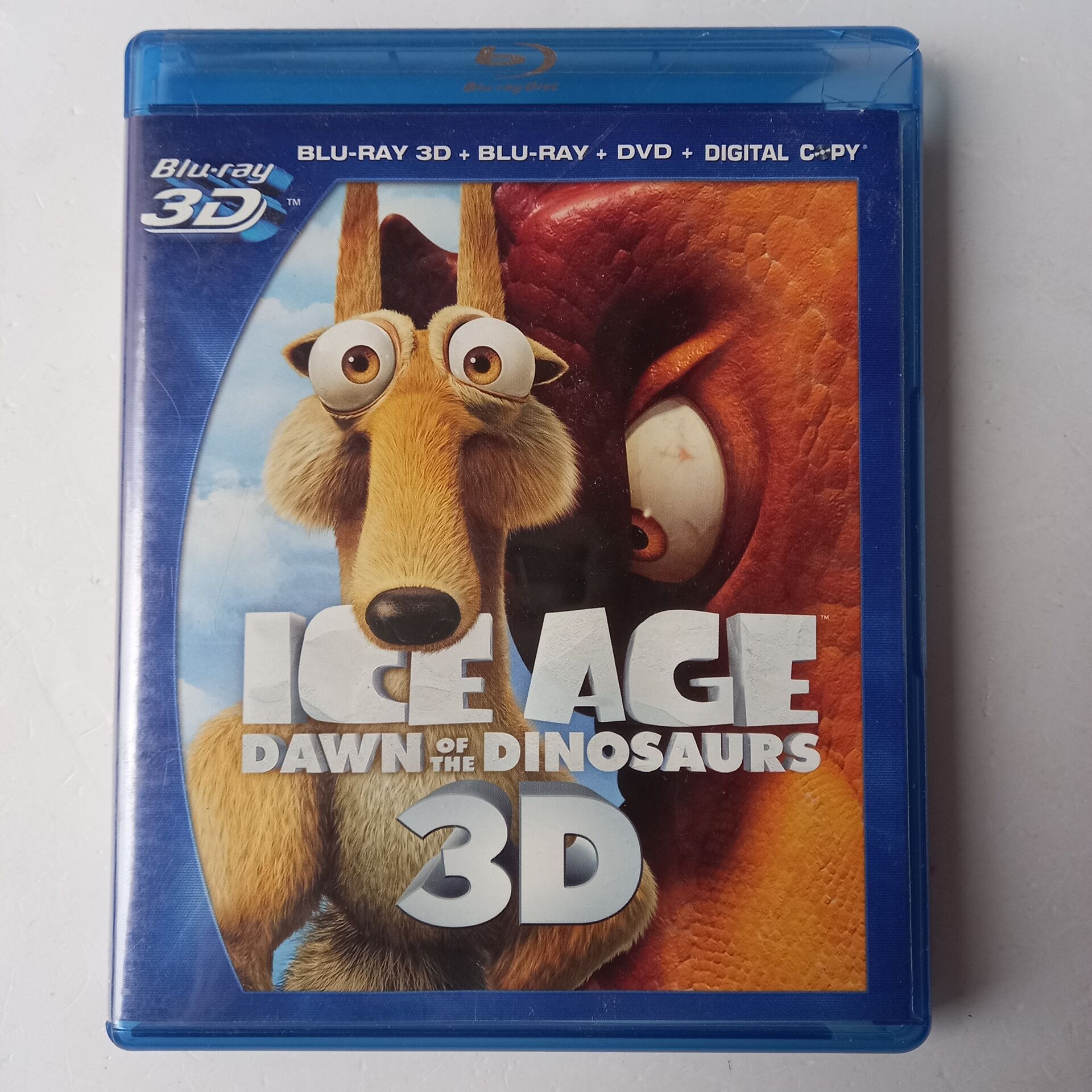 ICE AGE DAWN OF THE DINOSAURS 3D -  BLU-RAY 3D + BLU-RAY + DVD + DIGITAL COPY 2.EL