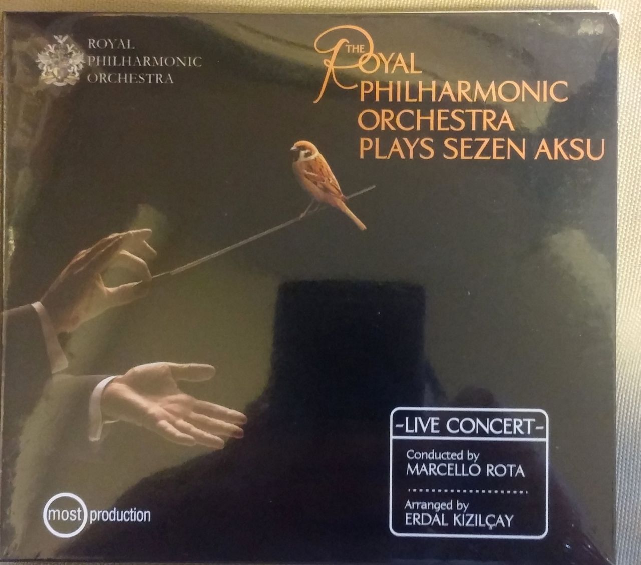 ROYAL PHILHARMONIC ORCH. PLAYS SEZEN AKSU (2016) - CD SIFIR