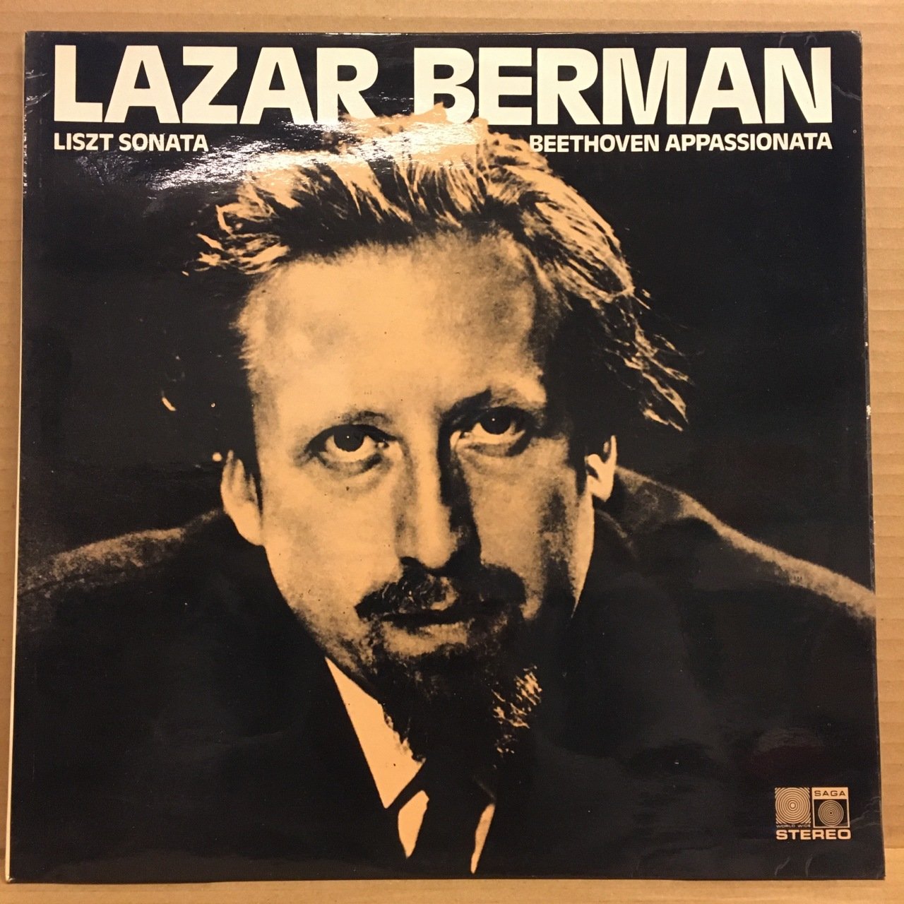 LISZT SONATA / BEETHOVEN APPASSIONATA, LAZAR BERMAN (1959) 1976 2.EL PLAK