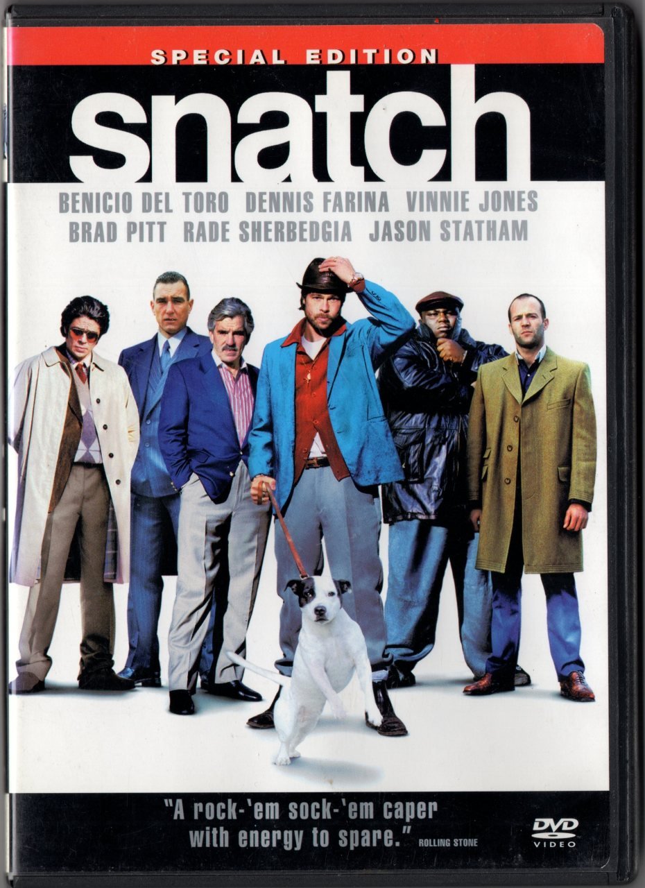 SNATCH - BRAD PITT - BENICIO DEL TORO - GUY RITCHIE - 2DVD 1.BÖLGE 2.EL TR ALTYAZI YOKTUR