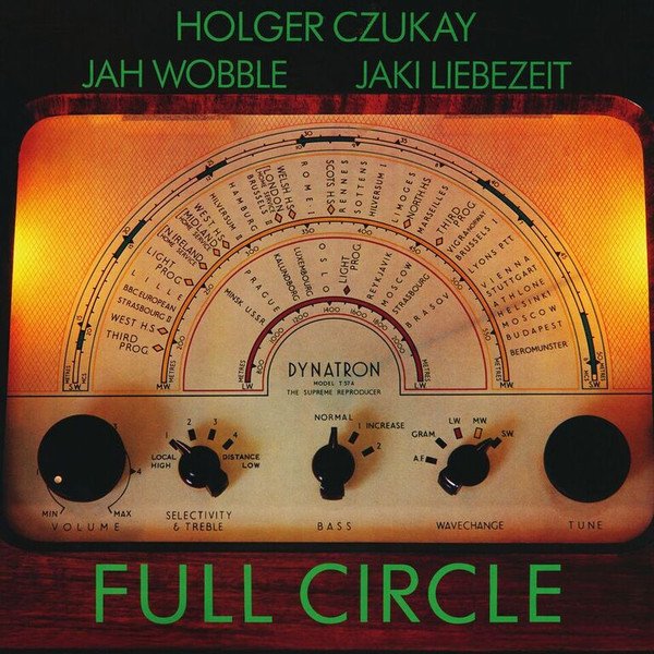 HOLGER CZUKAY JAH WOBBLE JAKI LIEBEZEIT (CAN) - FULL CIRCLE (1982) - PLAK SIFIR
