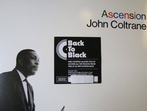 JOHN COLTRANE - ASCENSION (1966) - LP 2015 REISSUE GATEFOLD SIFIR PLAK