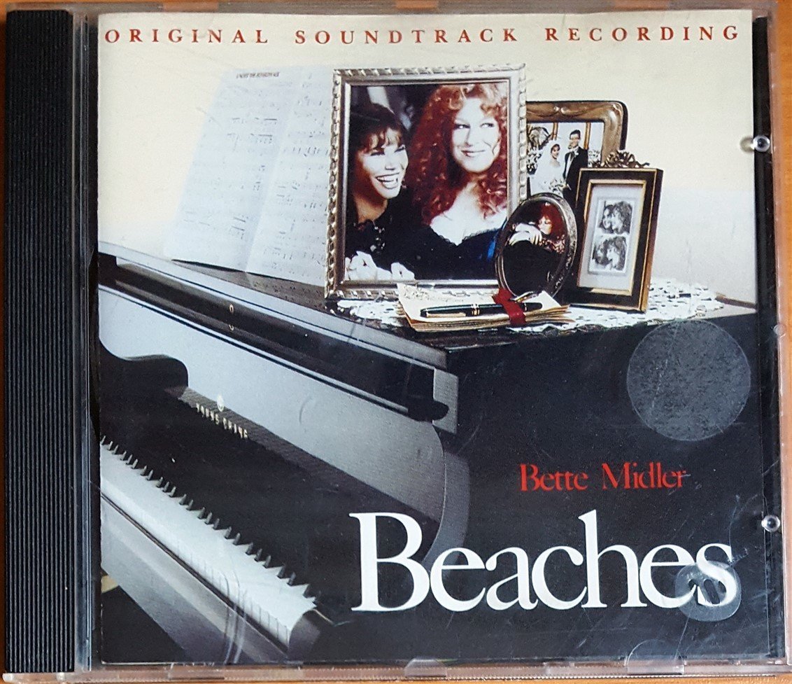 BEACHES SOUNDTRACK / BETTE MIDLER, ARIF MARDIN (1988) ATLANTIC CD 2.EL