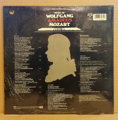MOZART - MUSIC OF W.A. MOZART / (1985) - 2LP CUT OUT DÖNEM BASKI SIFIR PLAK