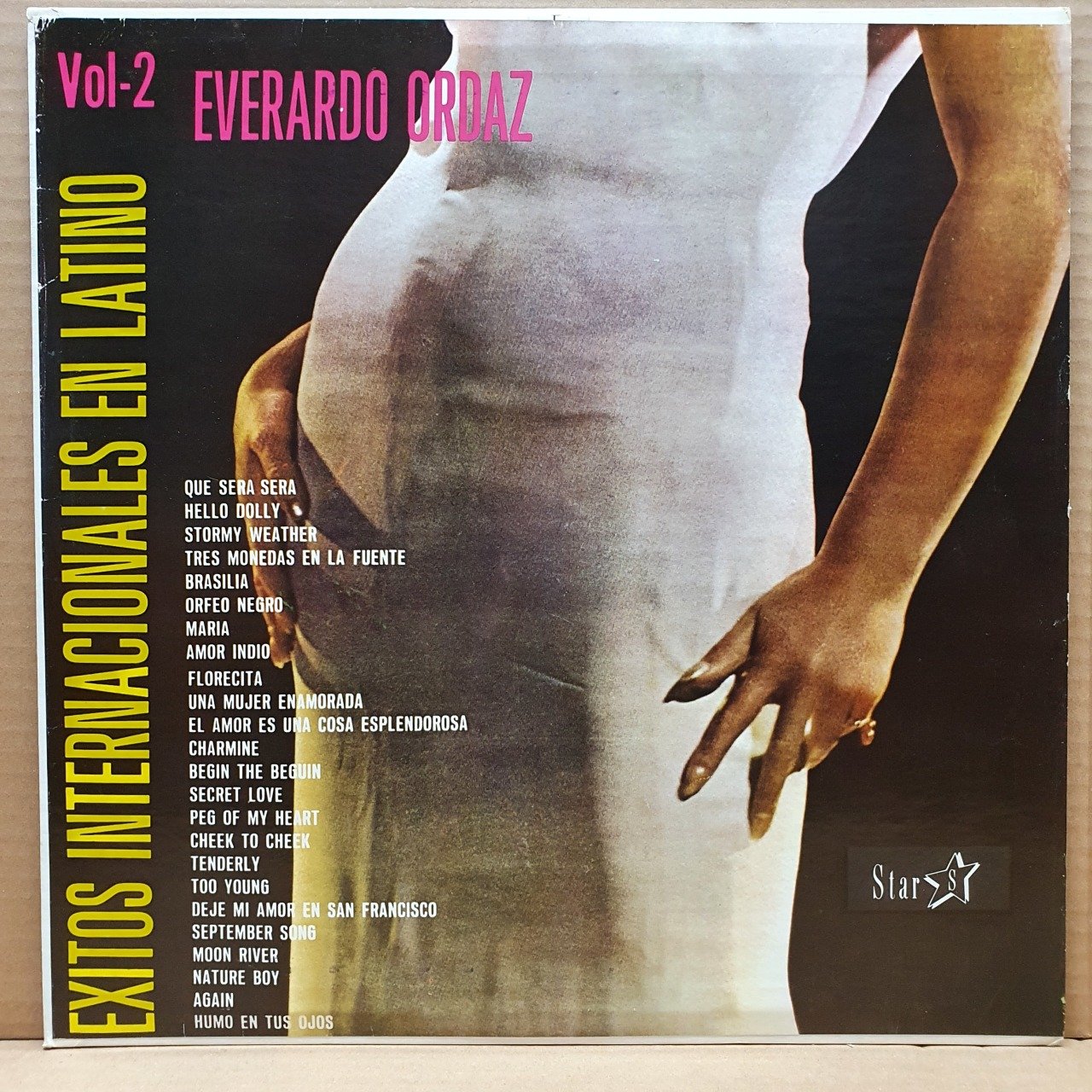 EVERARDO ORDAZ - EXITOS INTERNACIONALES EN LATINO VOL-2 - LP 2.EL PLAK