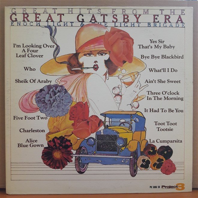 GREAT GATSBY ERA - ENOCH LIGHT & THE LIGHT BRIGADE (1974) - LP 2.EL PLAK