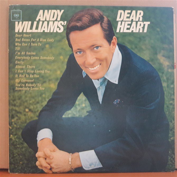 ANDY WILLIAMS - DEAR HEART - LP 2.EL PLAK
