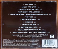 RANDY NEWMAN - SAIL AWAY (1972) - CD 2.EL