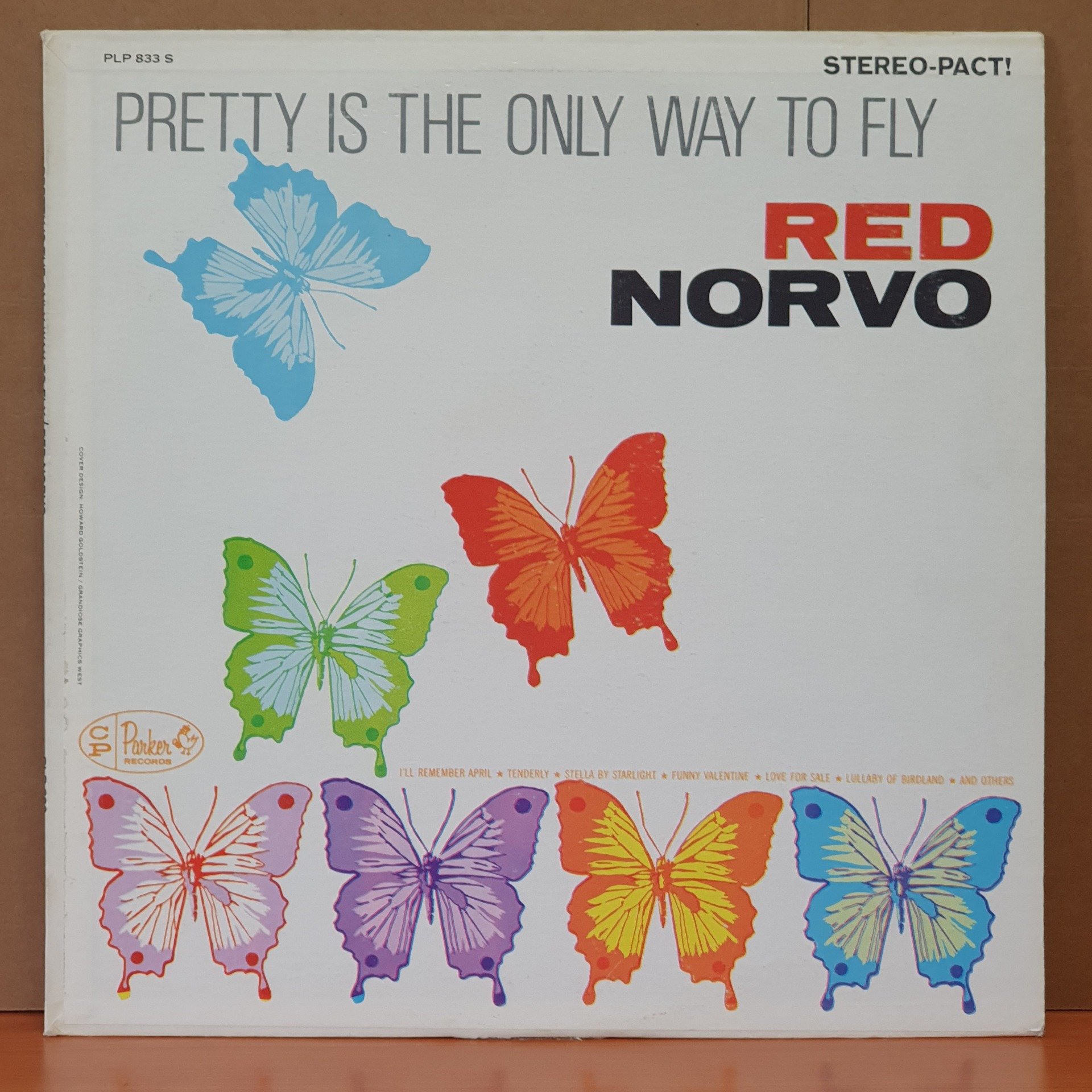 RED NORVO - PRETTY IS THE ONLY WAY TO FLY (1962) - LP 2.EL PLAK