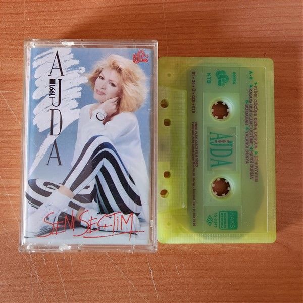 AJDA PEKKAN - 1991 / SENİ SEÇTİM (1991) - KASET 2.EL