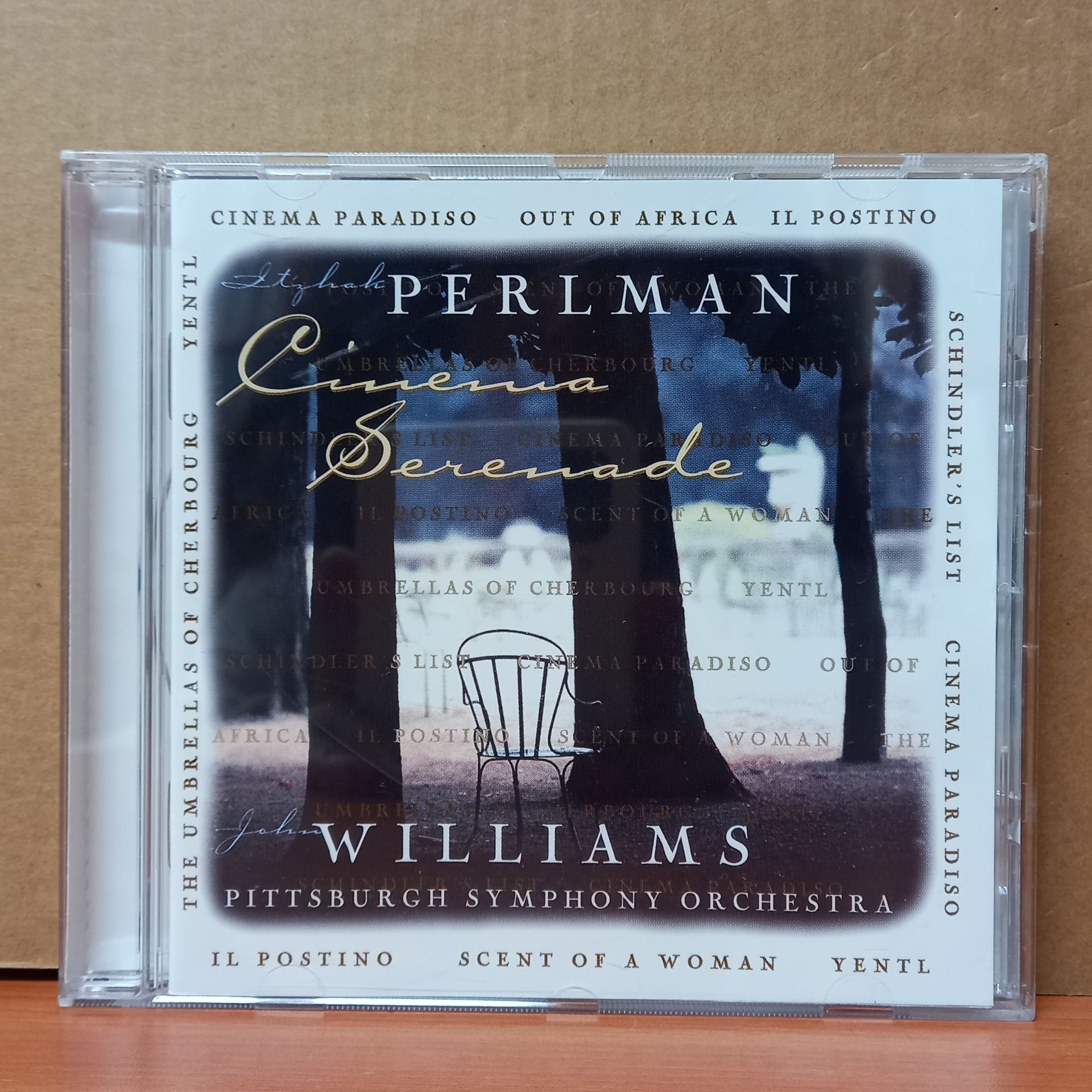 PERLMAN, WILLIAMS, PITTSBURGH SYMPHONY ORCHESTRA - CINEMA SERENADE (1997) - CD 2.EL