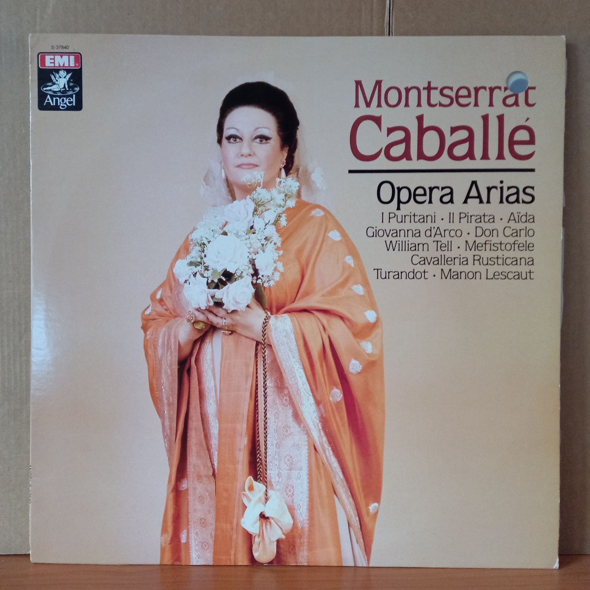 MONTSERRAT CABALLE – OPERA ARIAS / BELLINI, VERDI, ROSSINI, MASCAGNI, PUCCINI (1981) - LP 2.EL PLAK