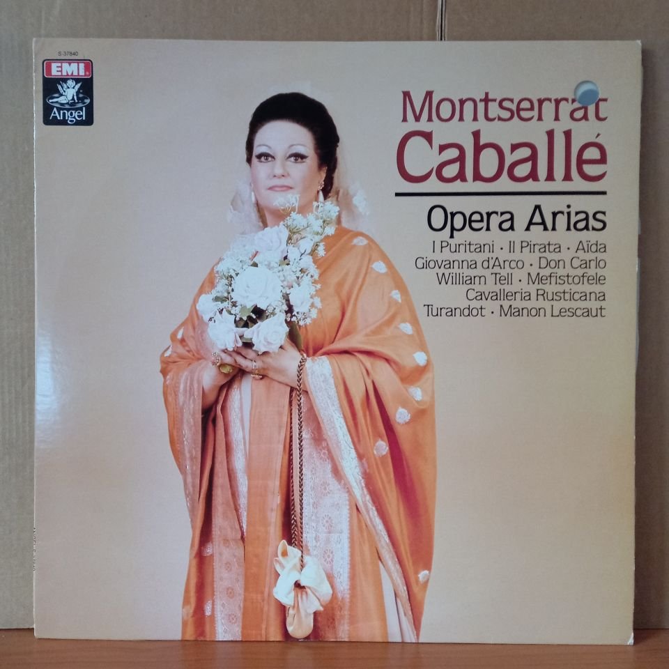 MONTSERRAT CABALLE – OPERA ARIAS / BELLINI, VERDI, ROSSINI, MASCAGNI, PUCCINI (1981) - LP 2.EL PLAK