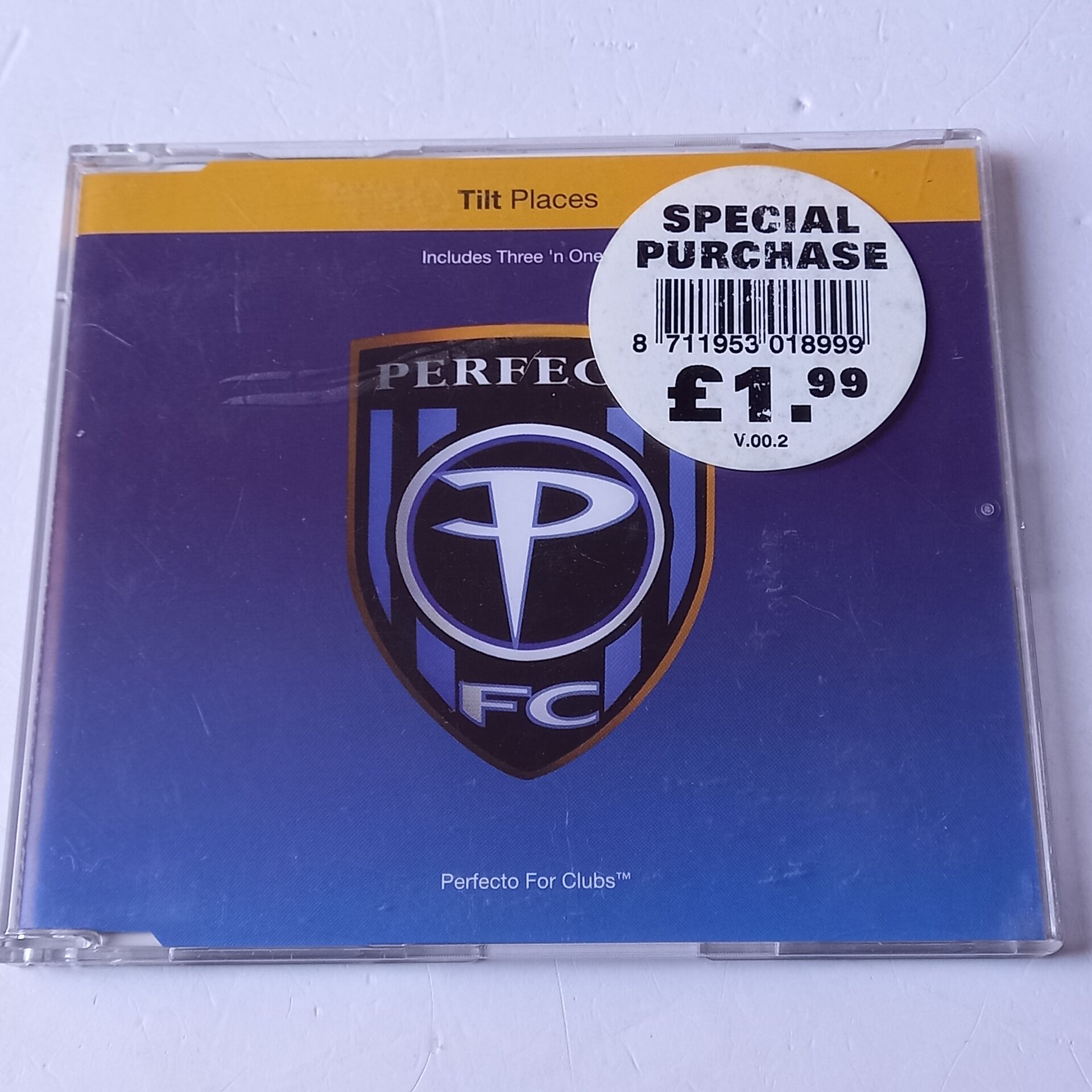 TILT – PLACES (1997) - CD SINGLE 2.EL