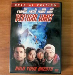 VERTICAL LIMIT CHRIS O'DONNELL DVD 2.EL 1.BÖLGE