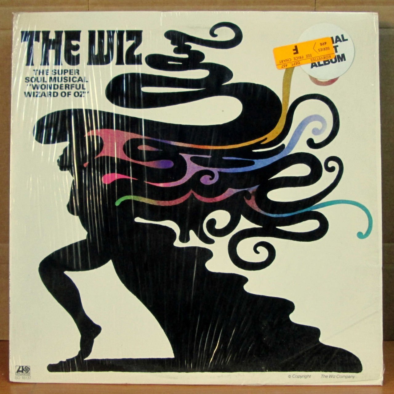 THE WIZ Super Soul Musical LP 2.EL