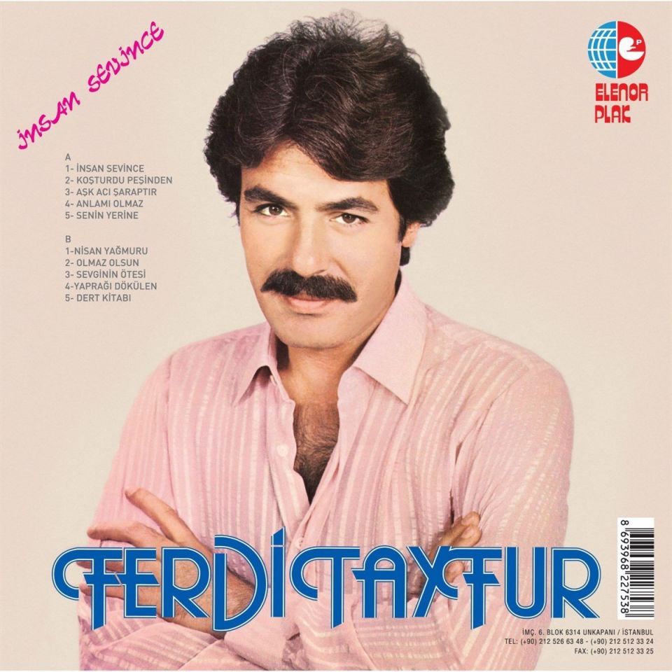 FERDİ TAYFUR - İNSAN SEVİNCE (1981) - LP 2019 EDİSYON YENİ BASIM SIFIR PLAK