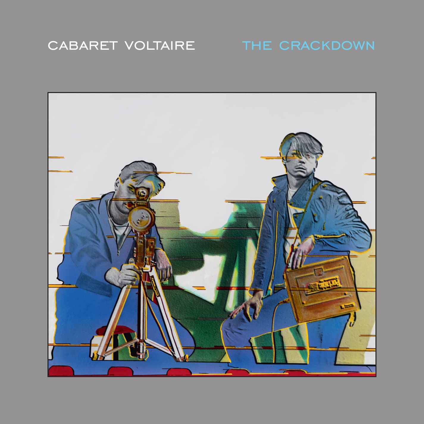 CABARET VOLTAIRE - THE CRACKDOWN (1983) - LP 2022 GREY COLOURED EDITION SIFIR PLAK