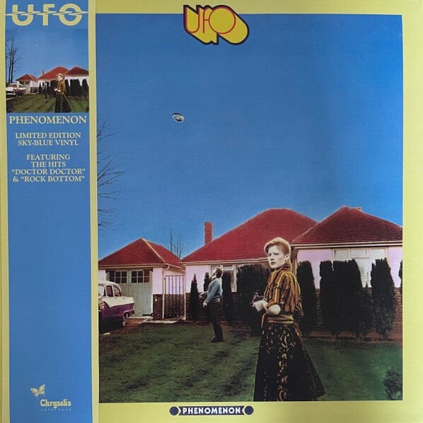 UFO - PHENOMENON (1974) - LP 2025 EDITION SKY-BLUE VINYL SIFIR PLAK