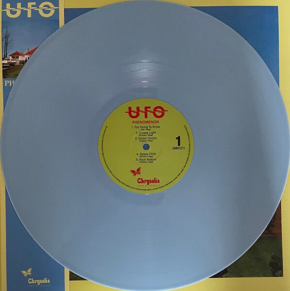UFO - PHENOMENON (1974) - LP 2025 EDITION SKY-BLUE VINYL SIFIR PLAK