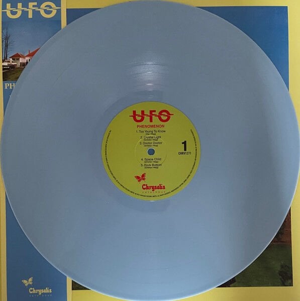 UFO - PHENOMENON (1974) - LP 2025 EDITION SKY-BLUE VINYL SIFIR PLAK