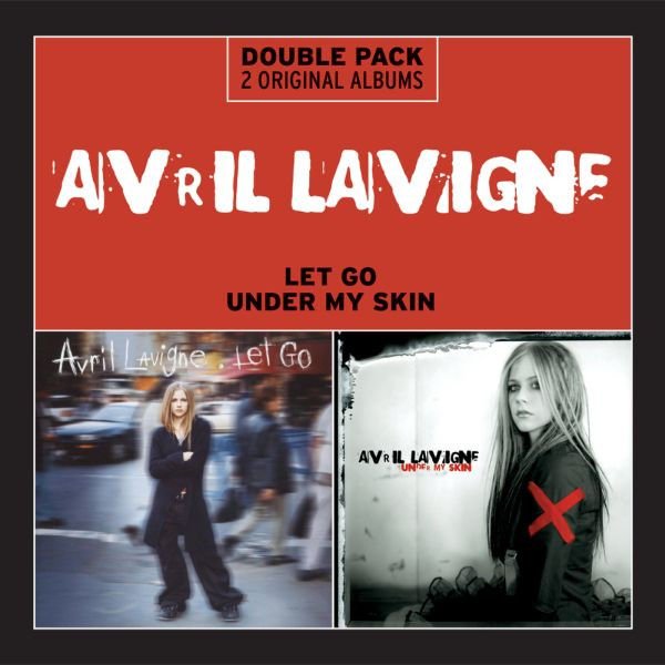 AVRIL LAVIGNE - LET GO & UNDER MY SKIN - 2xCD AMBALAJINDA SIFIR