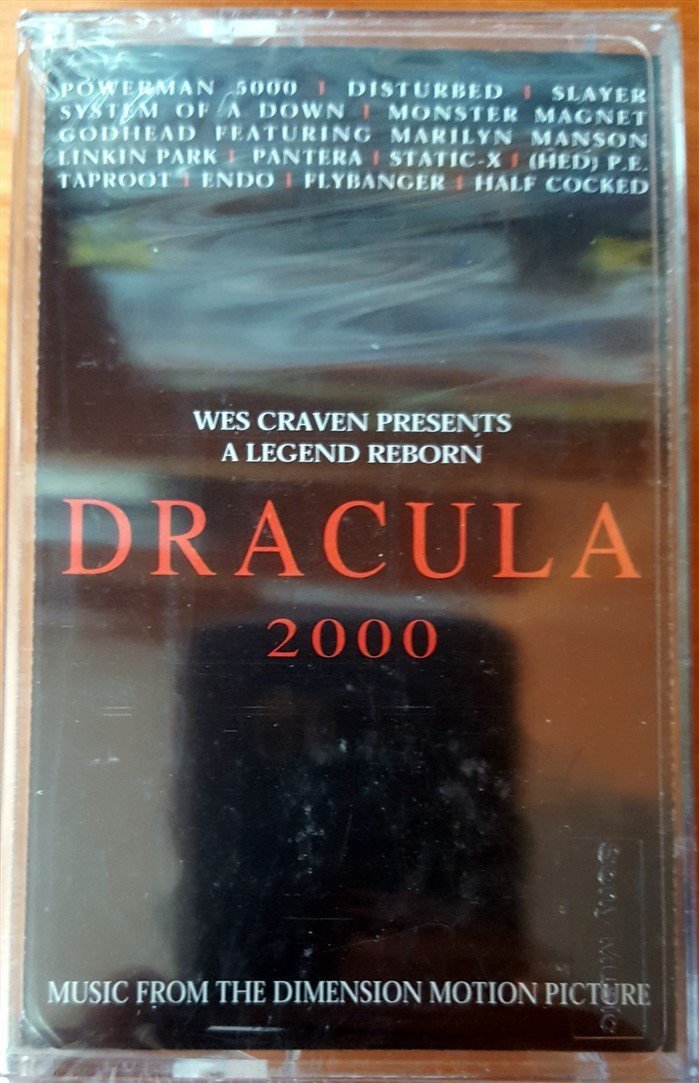 DRACULA 2000 - SOUNDTRACK (2001) SONY CASSETTE MADE IN TURKEY ''NEW''