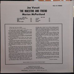 JOE VENUTI & MARIAN McPARTLAND - THE MAESTRO AND FRIEND - 2.EL PLAK