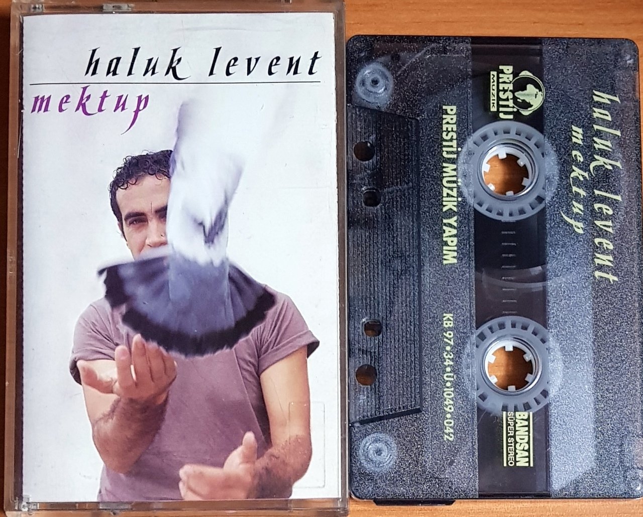 HALUK LEVENT - MEKTUP (1997) PRESTİJ MÜZİK KASET 2.EL