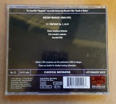 MAHLER - SYMPHONY NO 5 /LEINSDORF BOSTON SYMP. ORCH. (1963) - CD SIFIR