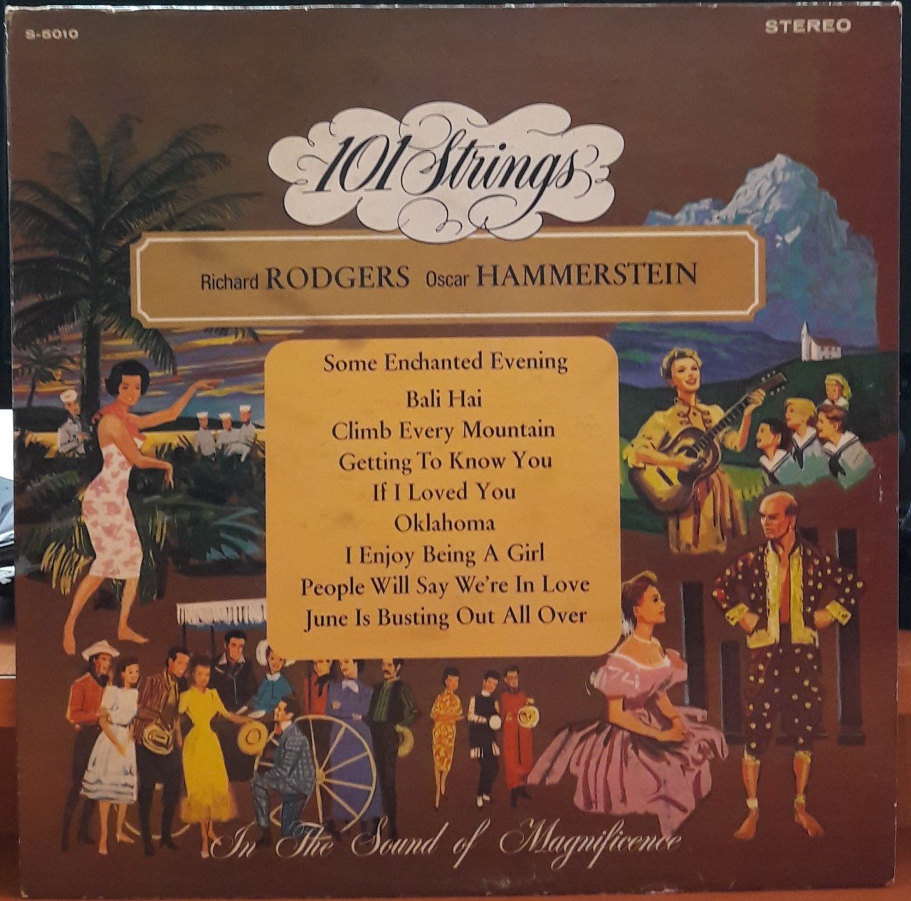 101 STRINGS - RODGERS & HAMMERSTEIN - PLAK 2.EL