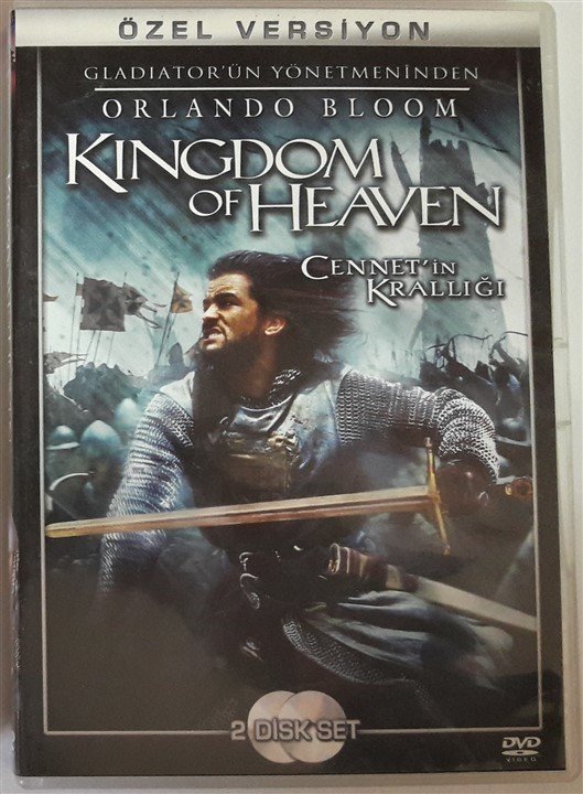 CENNET'İN KRALLIĞI - KINGDOM OF HEAVEN - ORLANDO BLOOM - RIDLEY SCOTT - 2DVD 2.EL