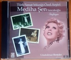 MEDİHA ŞEN SANCAKOĞLU SÖYLÜYOR 2 / TÜRK SANAT MÜZİĞİ ÖZEL ARŞİVİ (2001) - CD 2.EL