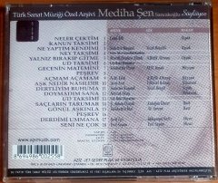 MEDİHA ŞEN SANCAKOĞLU SÖYLÜYOR 2 / TÜRK SANAT MÜZİĞİ ÖZEL ARŞİVİ (2001) - CD 2.EL