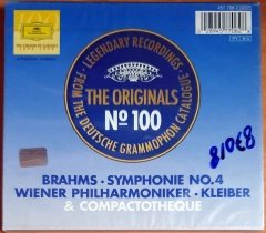 BRAHMS: SYMPHONIE NO.4 / WIENER PHILHARMONIKER, CARLOS KLEIBER (1998) - CD REMASTERED DEUTSCHE GRAMMOPHON SIFIR