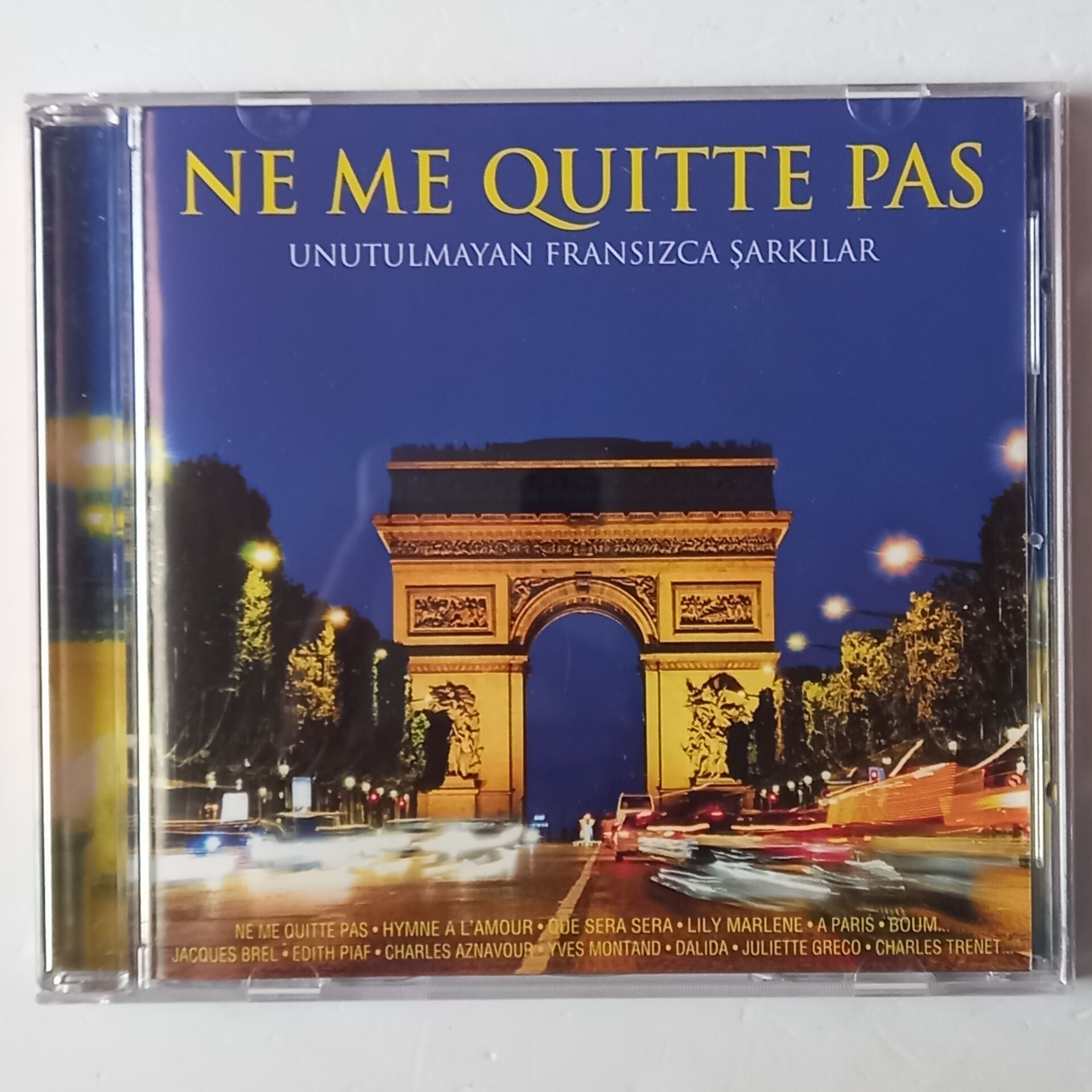 NE ME QUITTE PAS - UNUTULMAYAN FRANSIZCA ŞARKILAR (2015) - CD 2.EL