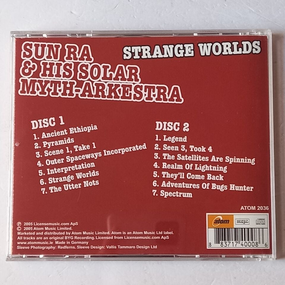 SUN RA & HIS SOLAR MYTH-ARKESTRA – STRANGE WORLDS (1971) - 2CD 2005 REISSUE 2.EL