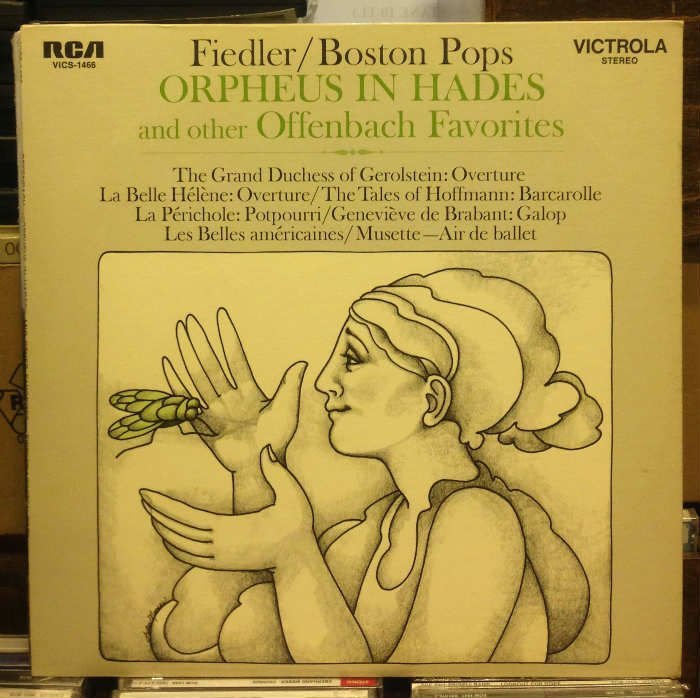 OFFENBACH ORPHEUS IN HADES FIEDLER BOSTON POPS