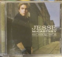 JESSE MCCARTNEY RIGHT WHERE YOU WANT ME CD 2.EL