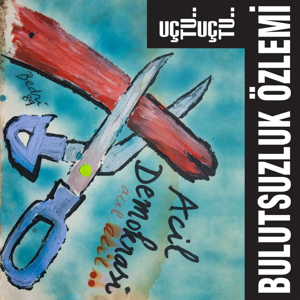 BULUTSUZLUK ÖZLEMİ - UÇTU UÇTU (1989) - LP 2023 BASIM SIFIR PLAK