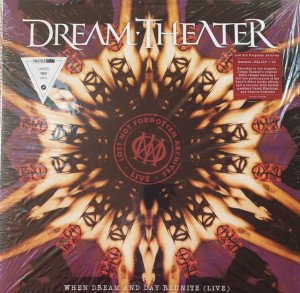 DREAM THEATER - WHEN DREAM AND DAY REUNITE (LIVE) (2021) - 2LP + CD 180GR RED COLOURED SIFIR PLAK