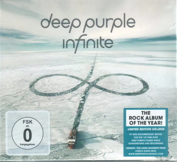 DEEP PURPLE – INFINITE (2017) - CD+DVD DIGIPAK AMBALAJINDA SIFIR