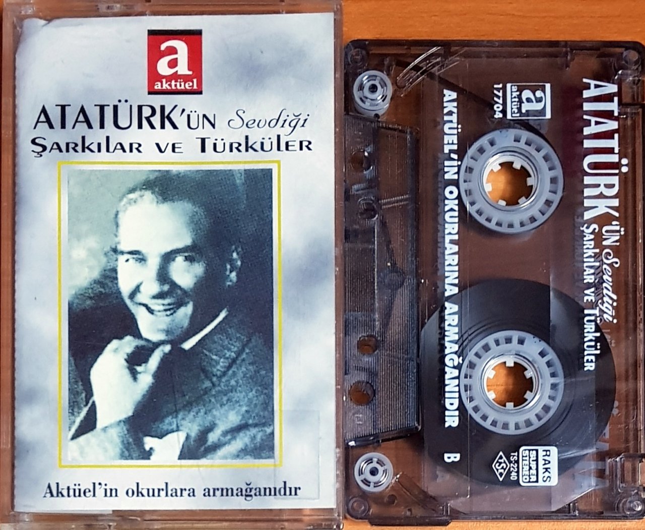 ATATÜRK'ÜN SEVDİĞİ ŞARKILAR VE TÜRKÜLER / GÖKSOY KASET 2.EL