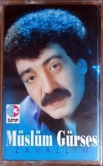 MÜSLÜM GÜRSES - ZAVALLIM (2000) - KASET ELENOR MÜZİK SIFIR