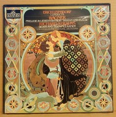 WAGNER PRELUDE & LIEBESTOD FROM TRISTAN & ISOLDE - STRAUSS DEATH & TRANSFIGURATION / LEINSDORF - LP DÖNEM BASKI SIFIR PLAK